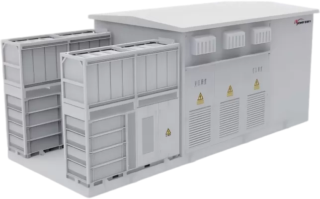 5MW string booster integrated cabin