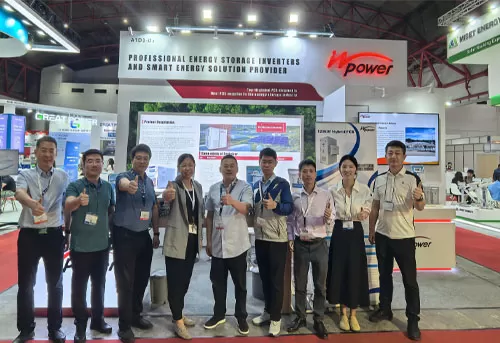 InBev Smart Storage shines at the 2025 Jakarta Solar Energy Exhibition in Indonesia, displaying diverse energy products