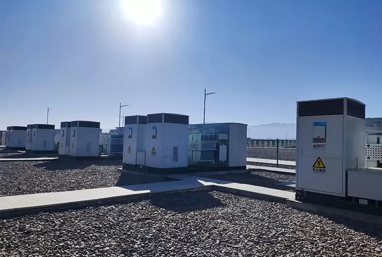 Gansu Jinchuan 100MW photovoltaic distribution and storage