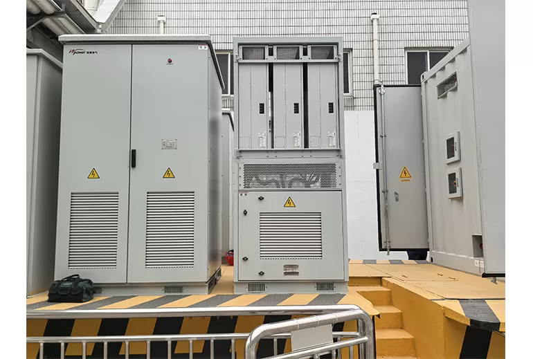 Industrial and commercial storage 3 units 215kW factory project