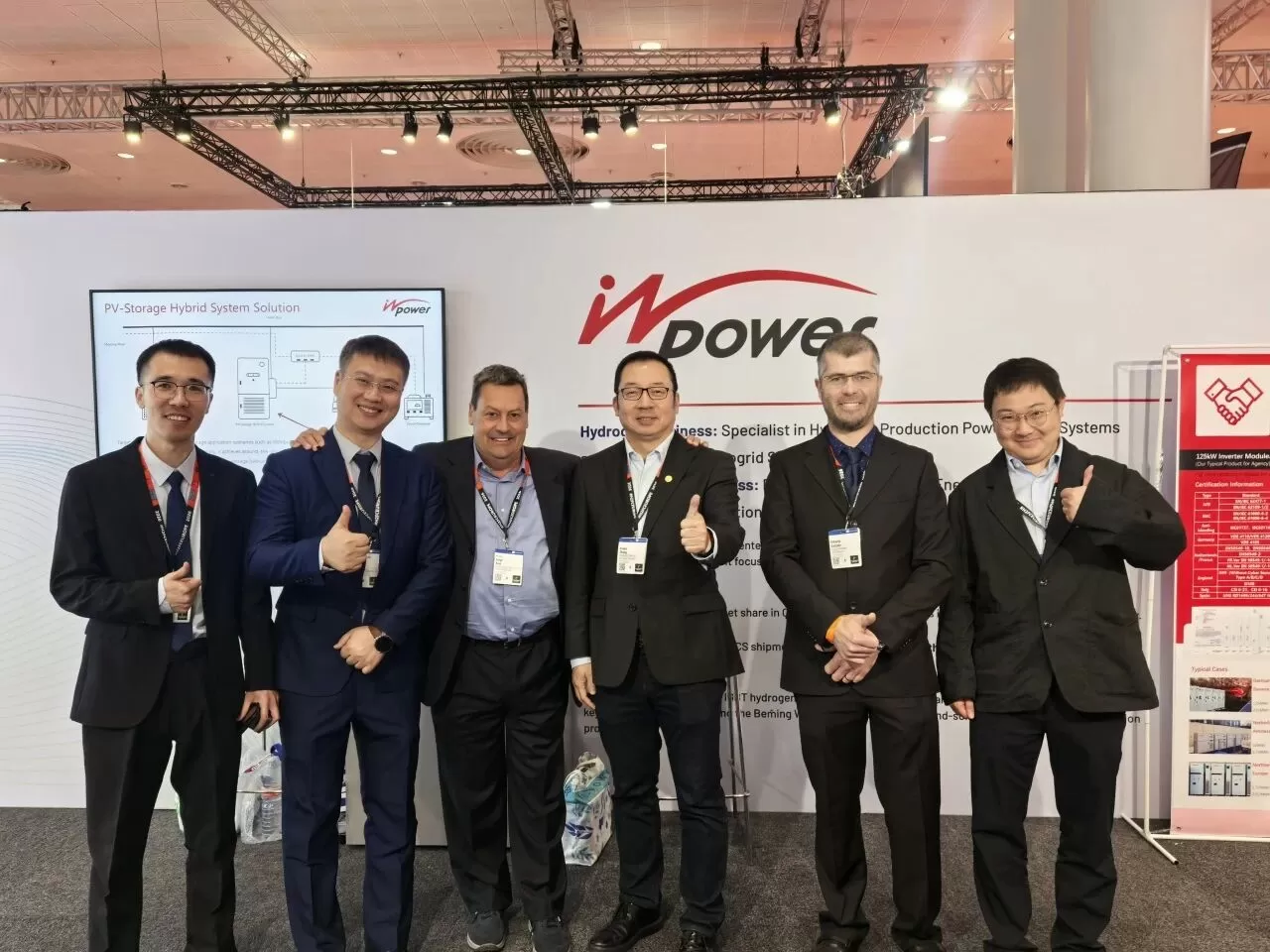 InBev Intelligent Storage appeared at the Hannover Industrial Fair in Germany, leading the new wave of zero-carbon energy